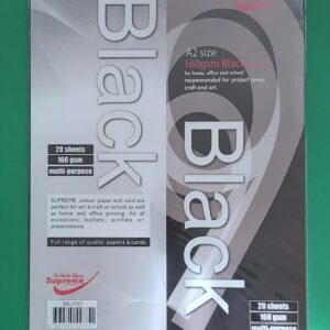 A2 Card - Black 20pk
