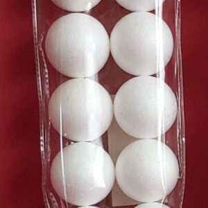 50mm Polystyrene Balls 10pk