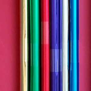 Metallic Foil Rolls Assd 6pk