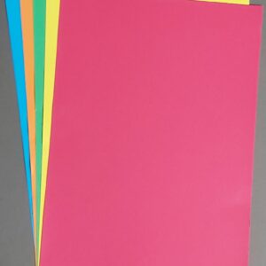 A4 Brite Card Assd 100pk