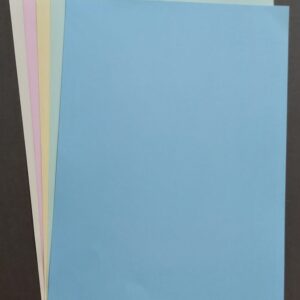 A4 Pastel Card Assd 100pk