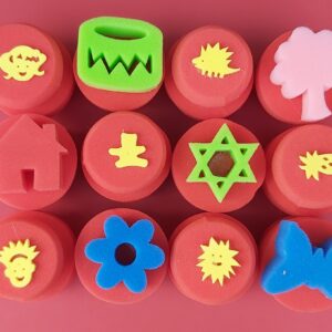 Foam Dabbers Assorted - 12 pack