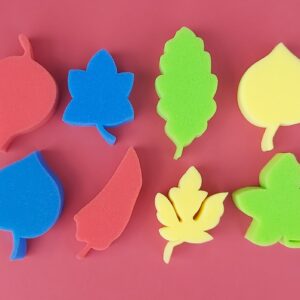 Foam Leaf Shapes Assorted - 8 pack