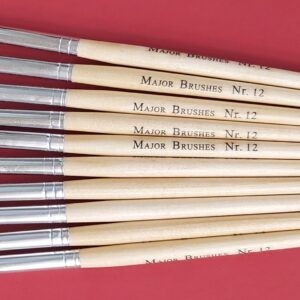Medium Brushes - Size 12 - 10 pack