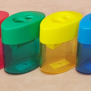 Pencil Sharpener Twin Holed - Each