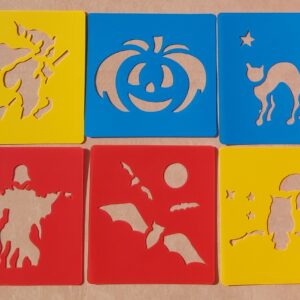 Halloween Plastic Stencils