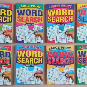 Book 45 - Word Search Large Print 75 Puzzles