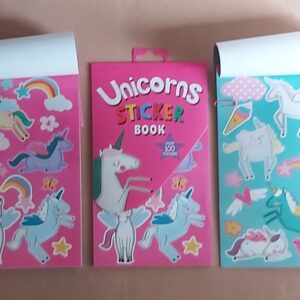 Unicorn Sticker Book over 100 Assd Stickers