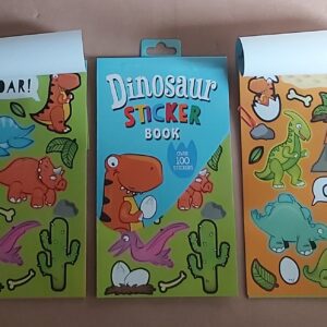 Dinosaur Sticker Book over 100 Assd Stickers