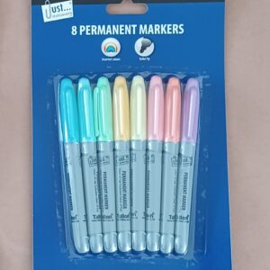 Permanent Markers - Pastel Colours - 8 pack