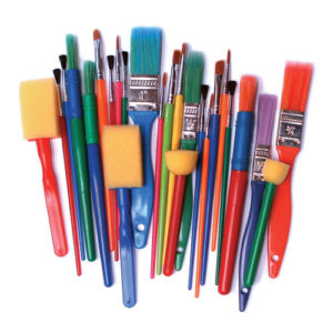 Brushes and Dabbers - Assorted Set - 25 pack