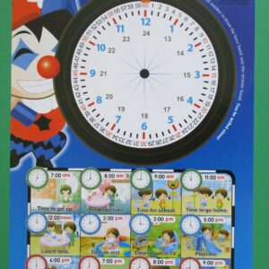 Wall Chart - Let's Learn the Time