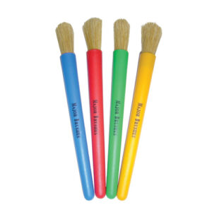 Junior Chubby Brushes - 4 pack
