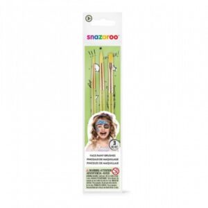 Face Paint Brush Set 3 pack