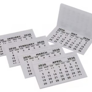 Calendar Tabs 2026