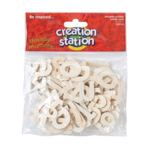 Wooden Letters Low Case, Sassoon Primary Infant Font