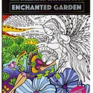 Colour Therapy Book - Enchanted Garden 48 Pages