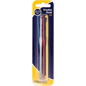 Crochet Hook Set pk4 Assd