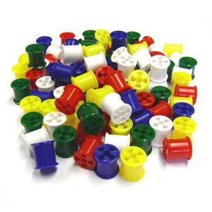 Cotton Reels Set of 100 Assd Colours