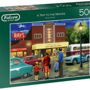 Jigsaw - A Trip to the Movies 500 Piece